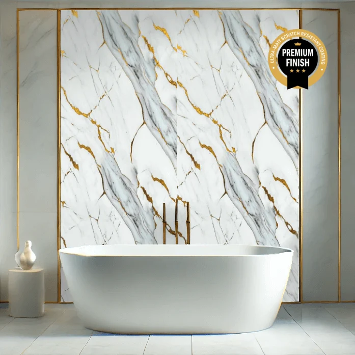 10mm Deluxe Grey Ultra Matt Shower Panel 1M x 2.4M - Image 6