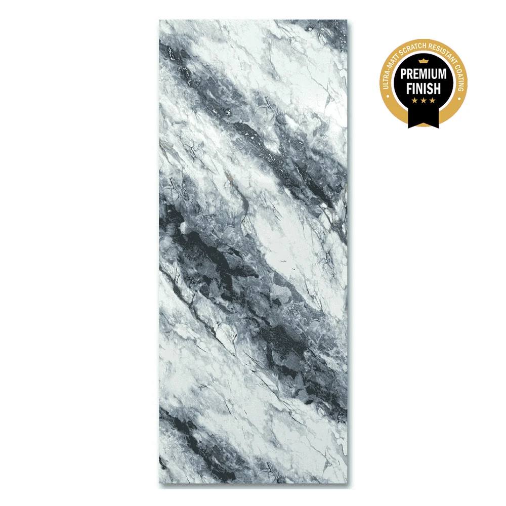 10mm Ocean Blue Ultra Matt Shower Panel 1M x 2.4M - Image 4