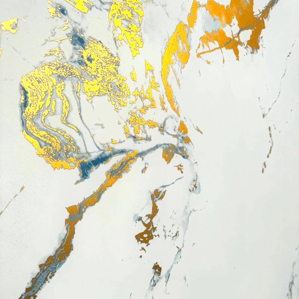 10mm Oro Blue Gloss Shower Panel 1M x 2.4M - Image 2