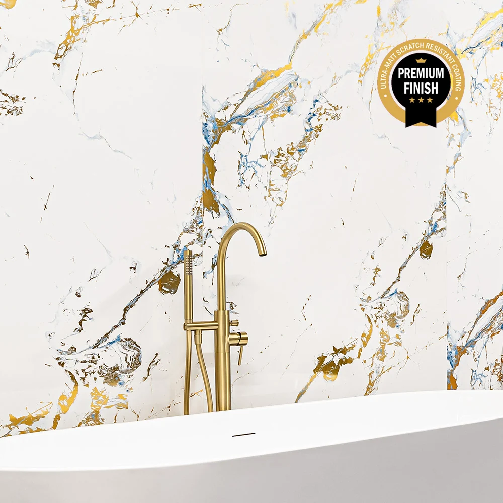 10mm Oro Blue Ultra Matt Shower Panel 1M x 2.4M - Image 4