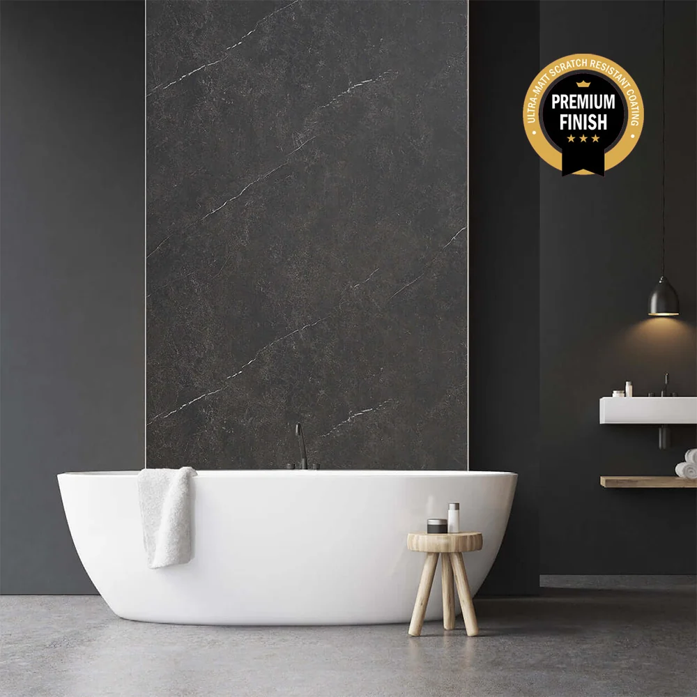 10mm Pietra Marble Ultra Matt Shower Panel 1M x 2.4M - Image 4