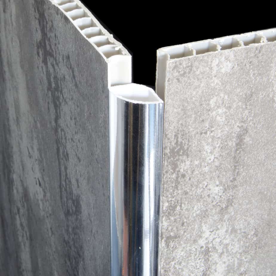 18mm Chrome Internal Corner Quadrant Trim - Image 5