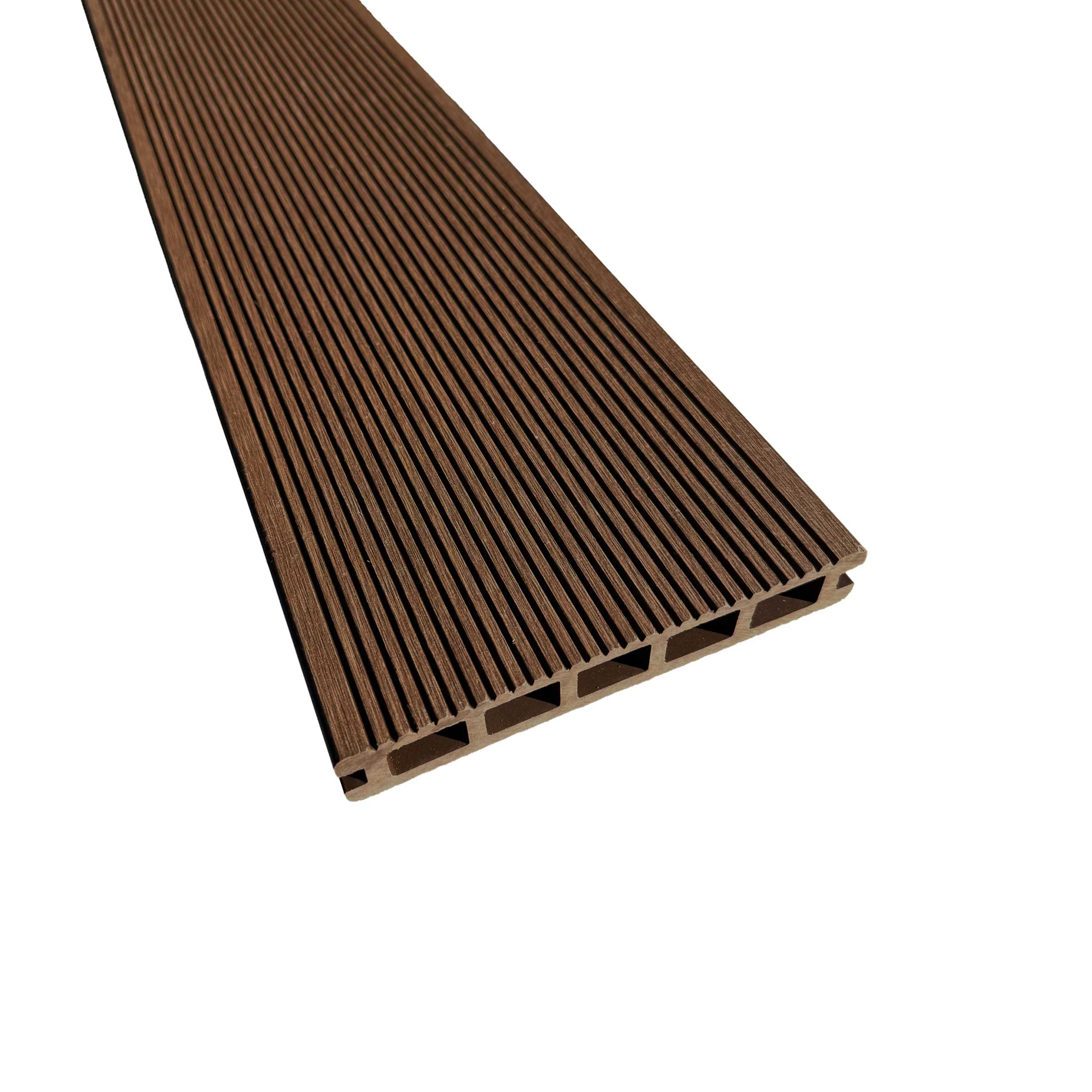 3.6M Brown Composite Decking Board - Image 4