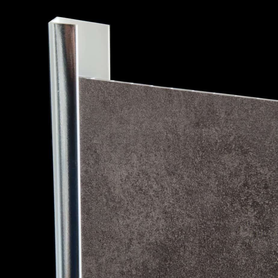 5mm Chrome End Cap Trim - Image 4