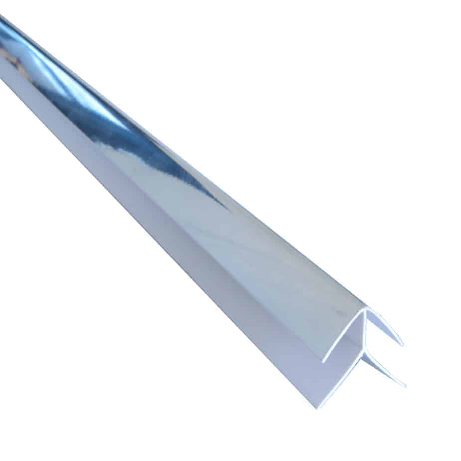 8mm Chrome External Corner Trim - Image 3
