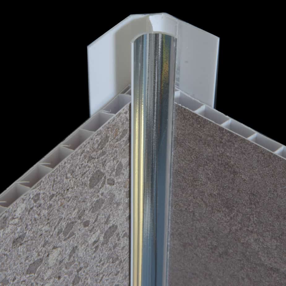 8mm Chrome Internal Corner Trim - Image 4