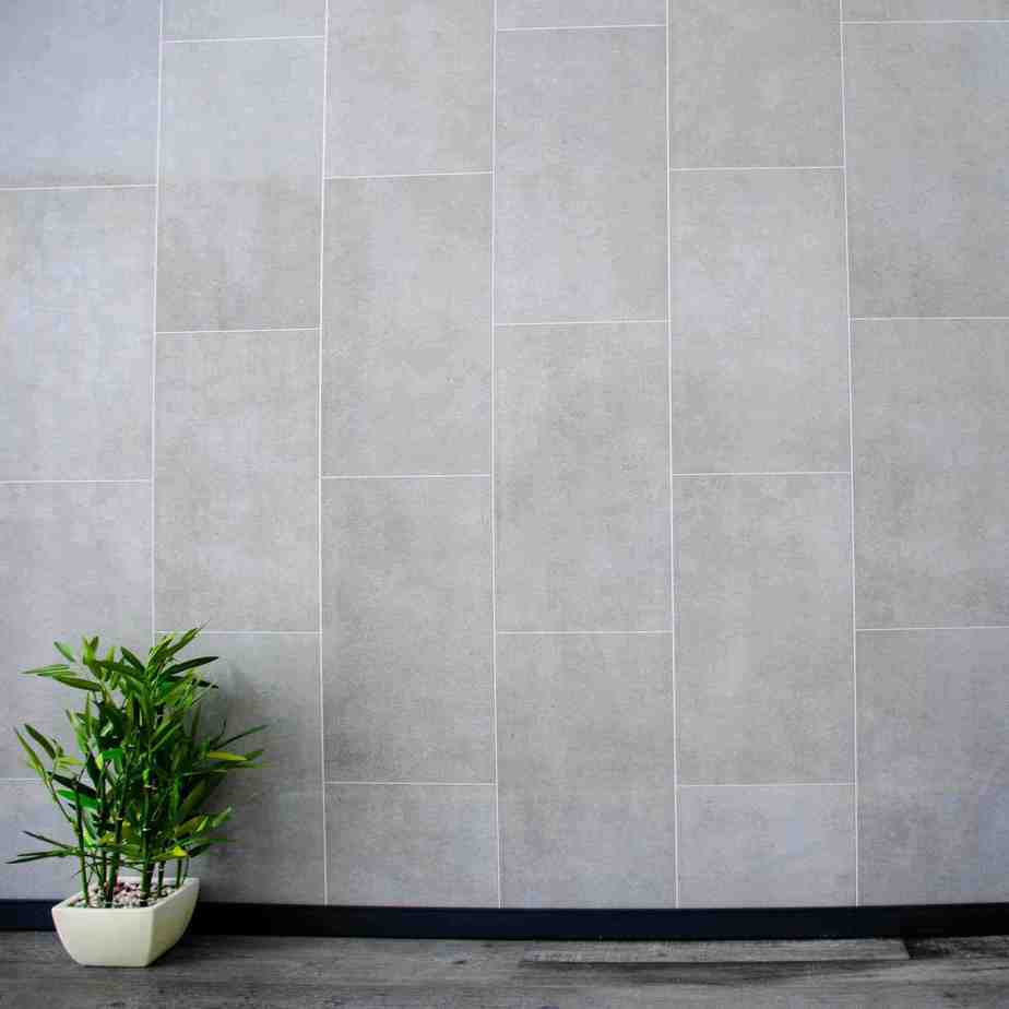 8mm Modern Grey Tile Effect Bathroom Wall Panel - Pack of 4 - Image 4