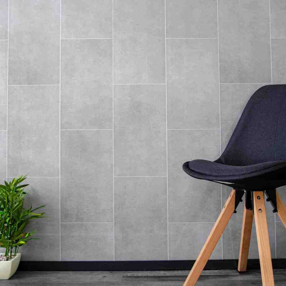 8mm Modern Grey Tile Effect Bathroom Wall Panel - Pack of 4 - Image 5