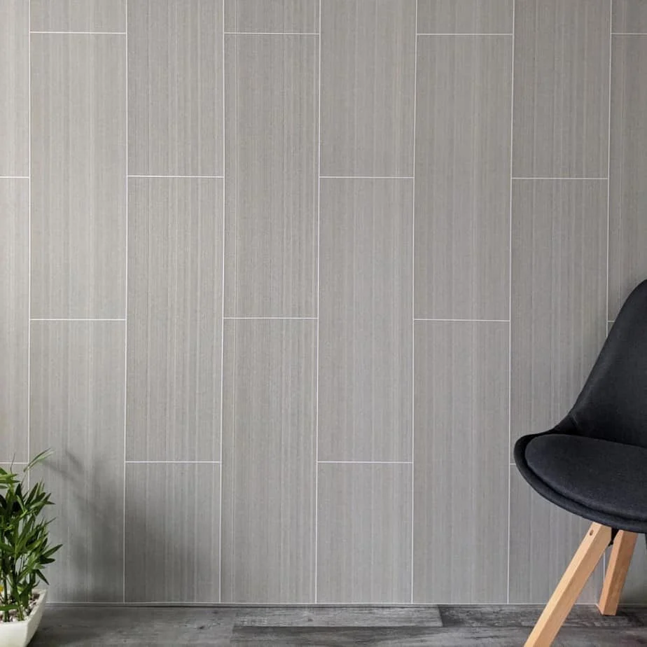 8mm Seagrass Large Tile Effect Bathroom Wall Panel - Pack of 4 - Image 6