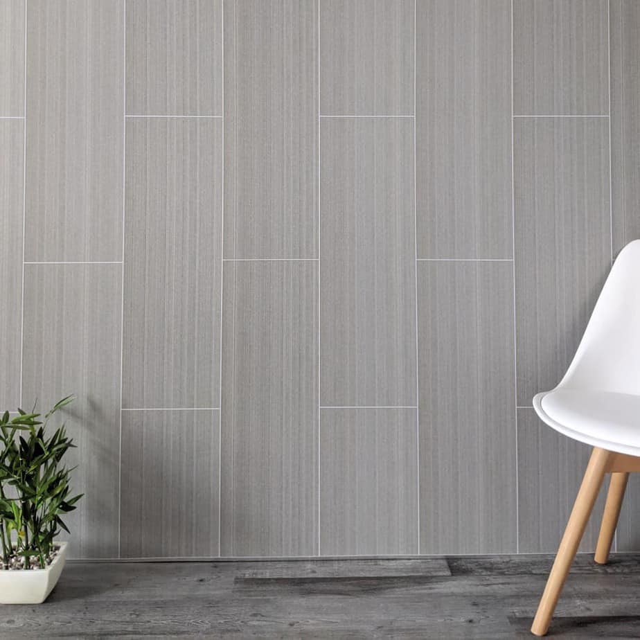 8mm Seagrass Large Tile Effect Bathroom Wall Panel - Pack of 4 - Image 7