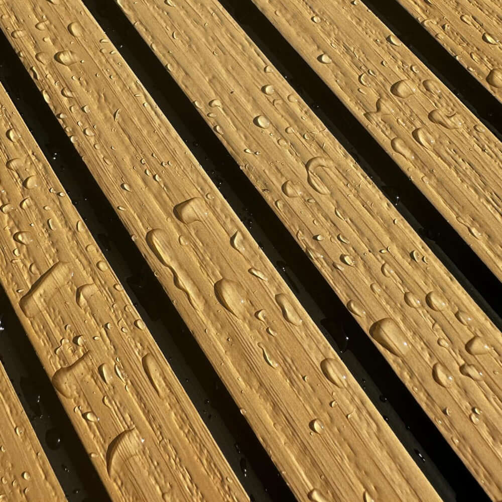 American Oak AquaGuard Slat Wall Panel (Pack of 2) - Image 3