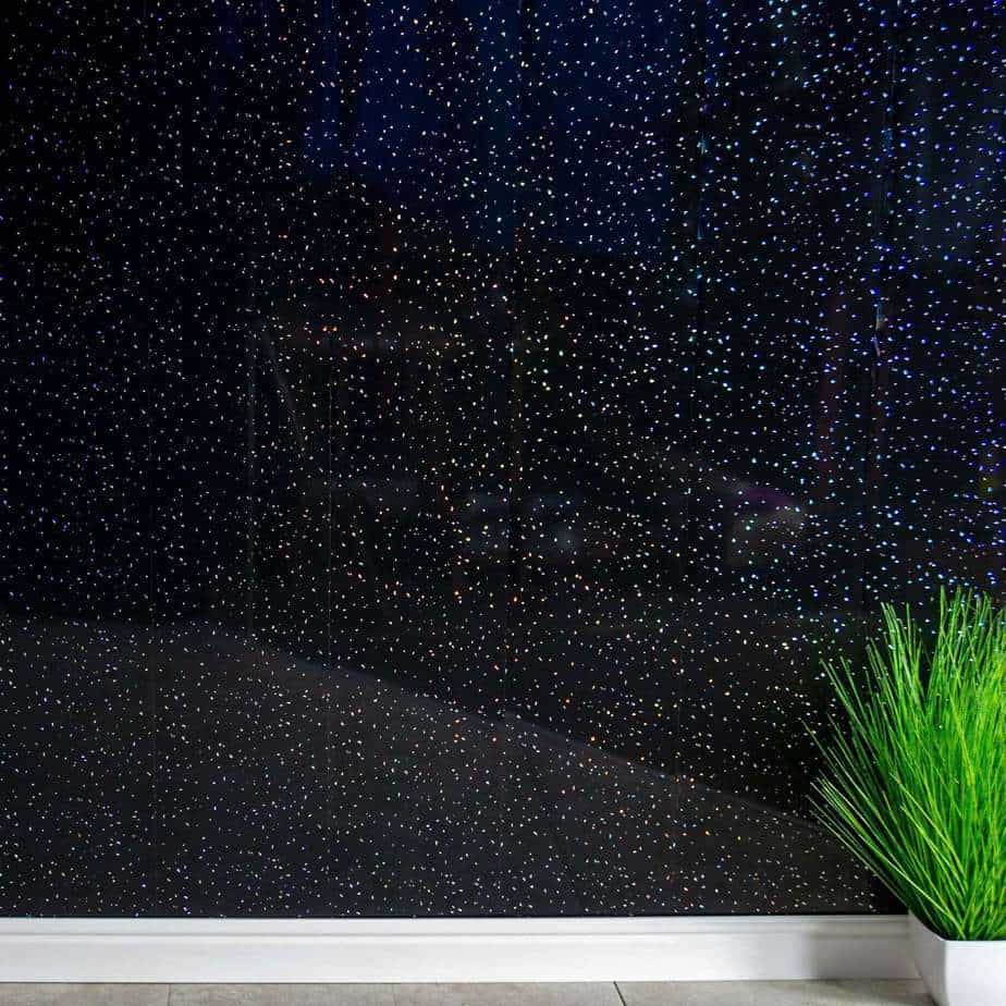 10mm Black Sparkle Gloss Shower Panel 1M x 2.4M - Image 7