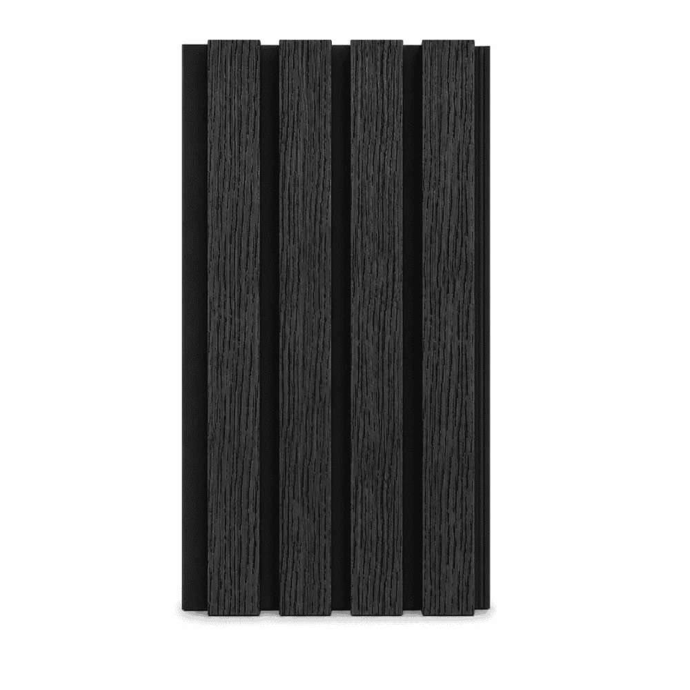 2.6M Black Ash WPC Exterior Wall Cladding - Image 4