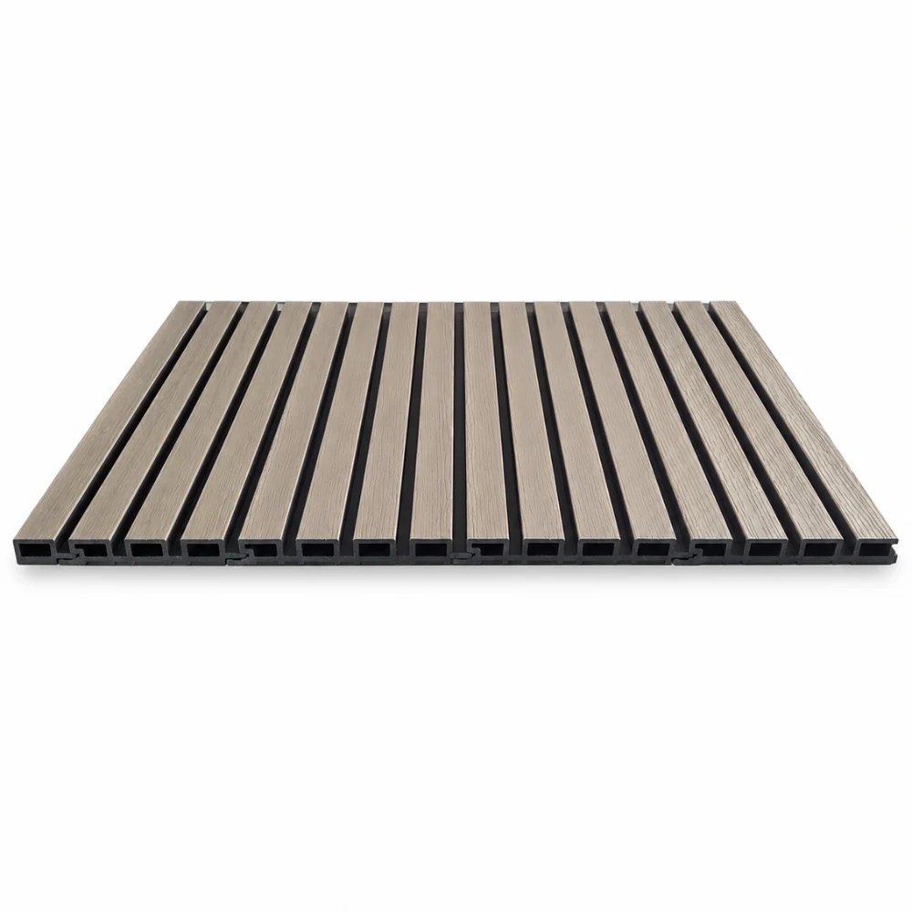 2.6M Light Brown WPC Exterior Wall Cladding - Image 3