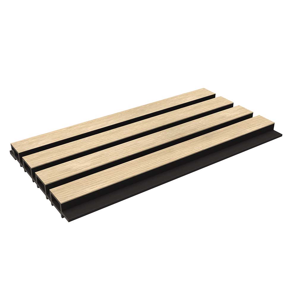 2.6M Light Brown WPC Exterior Wall Cladding - Image 5