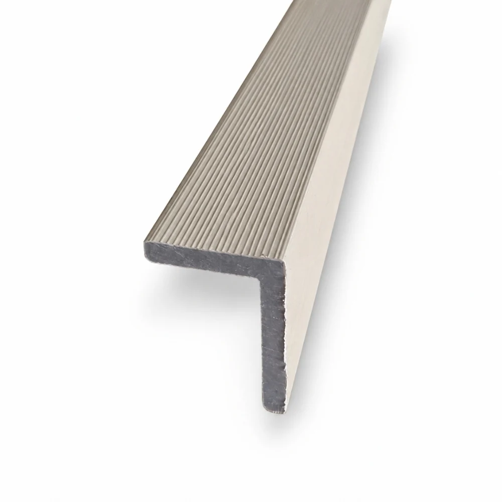2.6M Light Brown WPC Cladding L Trim - Image 3
