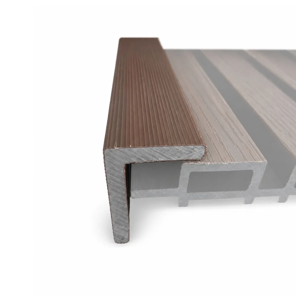2.6M Rosewood WPC Cladding L Trim - Image 3