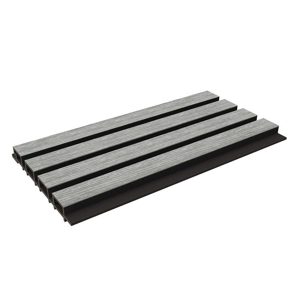 2.6M Silver Grey WPC Exterior Wall Cladding - Image 5