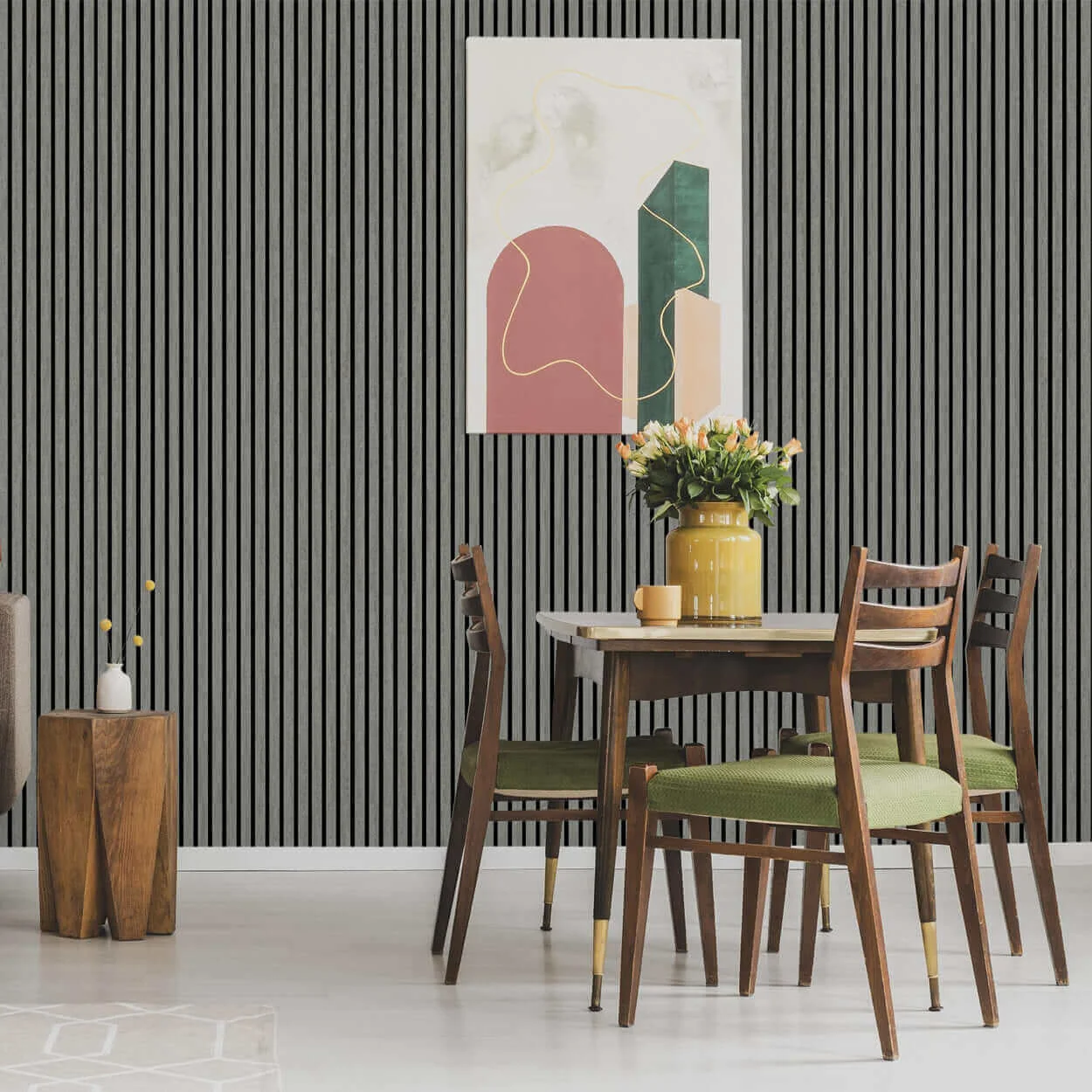 Grey Oak Acoustic Wall Panel - Image 3