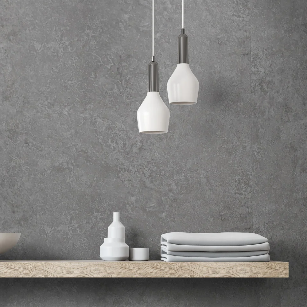 10mm Light Concrete Matt Shower Panel 1M x 2.4M - Image 3