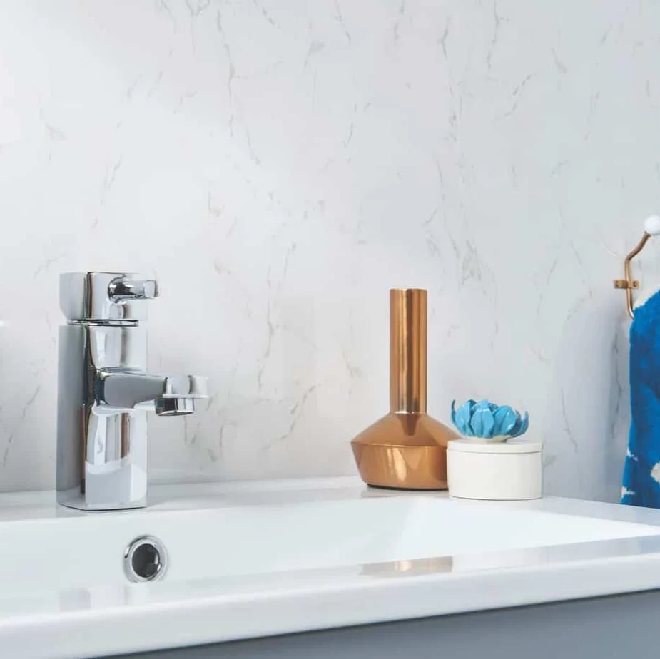 10mm Lightning Marble Gloss Shower Panel 1M x 2.4M - Image 4