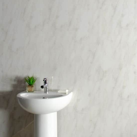 10mm Lightning Marble Gloss Shower Panel 1M x 2.4M - Image 5