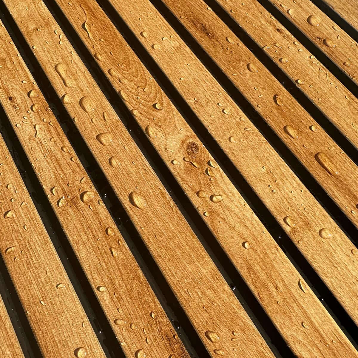 Natural Oak AquaGuard Slat Wall Panel (Pack of 2) - Image 3