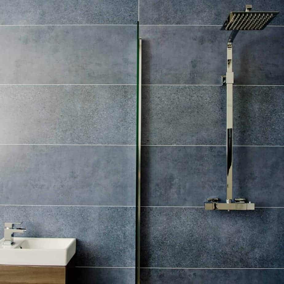10mm Roman Blue Matt Shower Panel 1M x 2.4M - Image 6