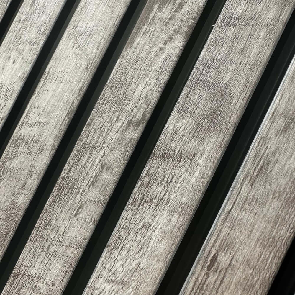 Weathered Grey AquaGuard Slat Wall Panel (Pack of 2) - Image 4